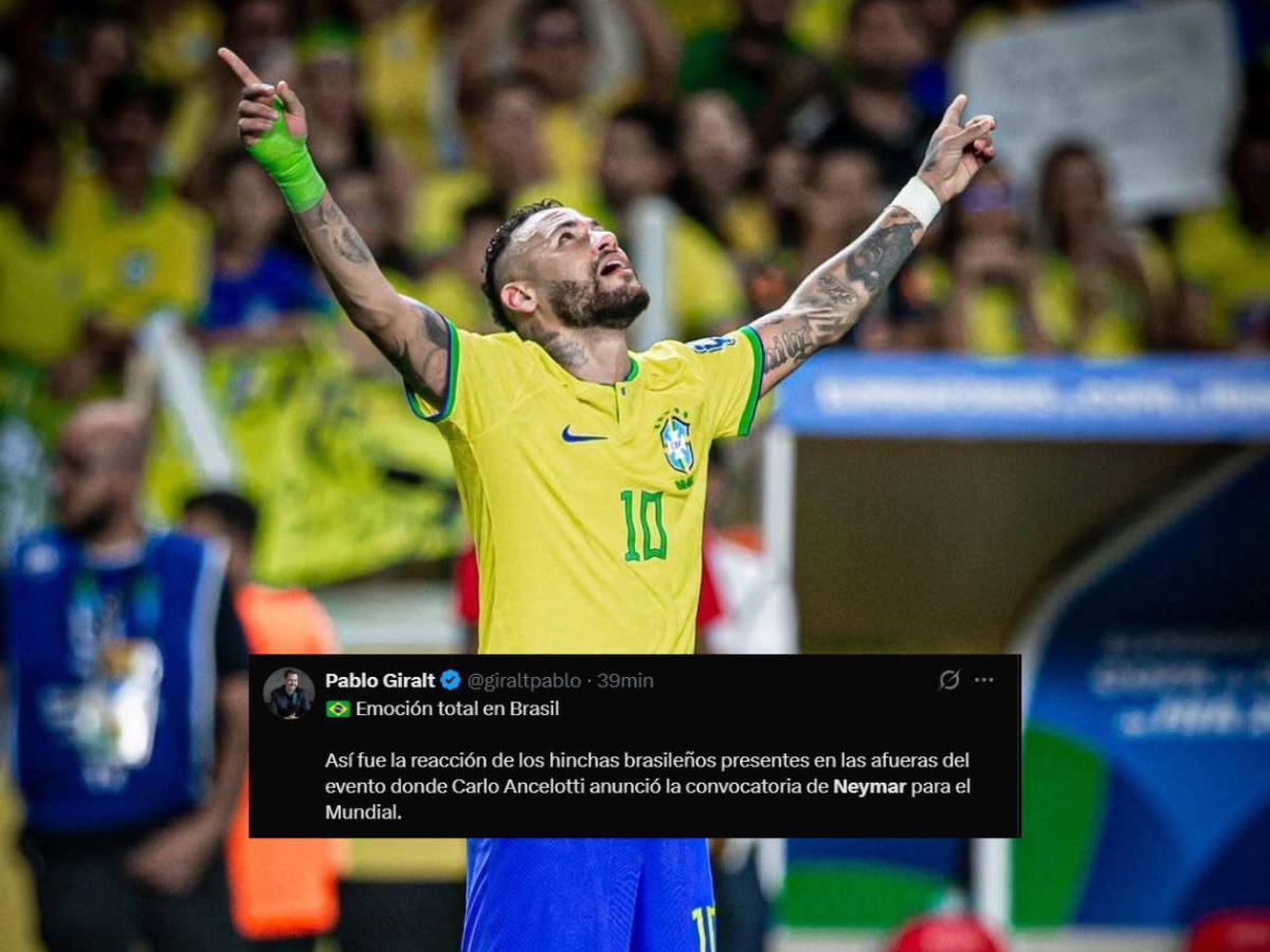 Neymar al Mundial: Revuelo por su llamado con Brasil y exReal Madrid sorprende