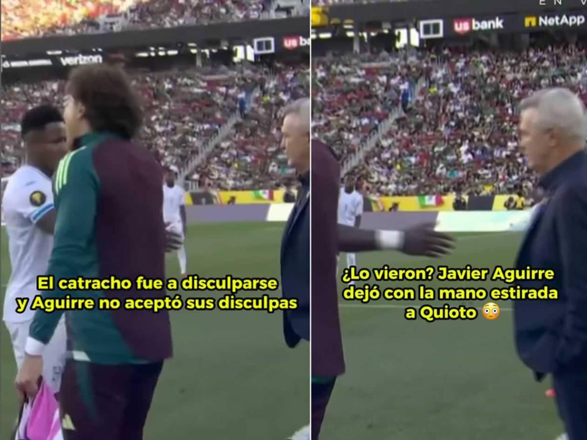Tristeza de Honduras, bronca de México, feo gesto del 'Vasco' con Quioto y pelea en las gradas
