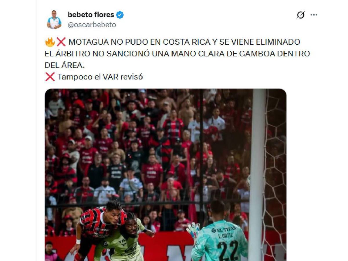 Indignación tras el Alajuelense - Motagua y Concacaf reacciona: Qué asco