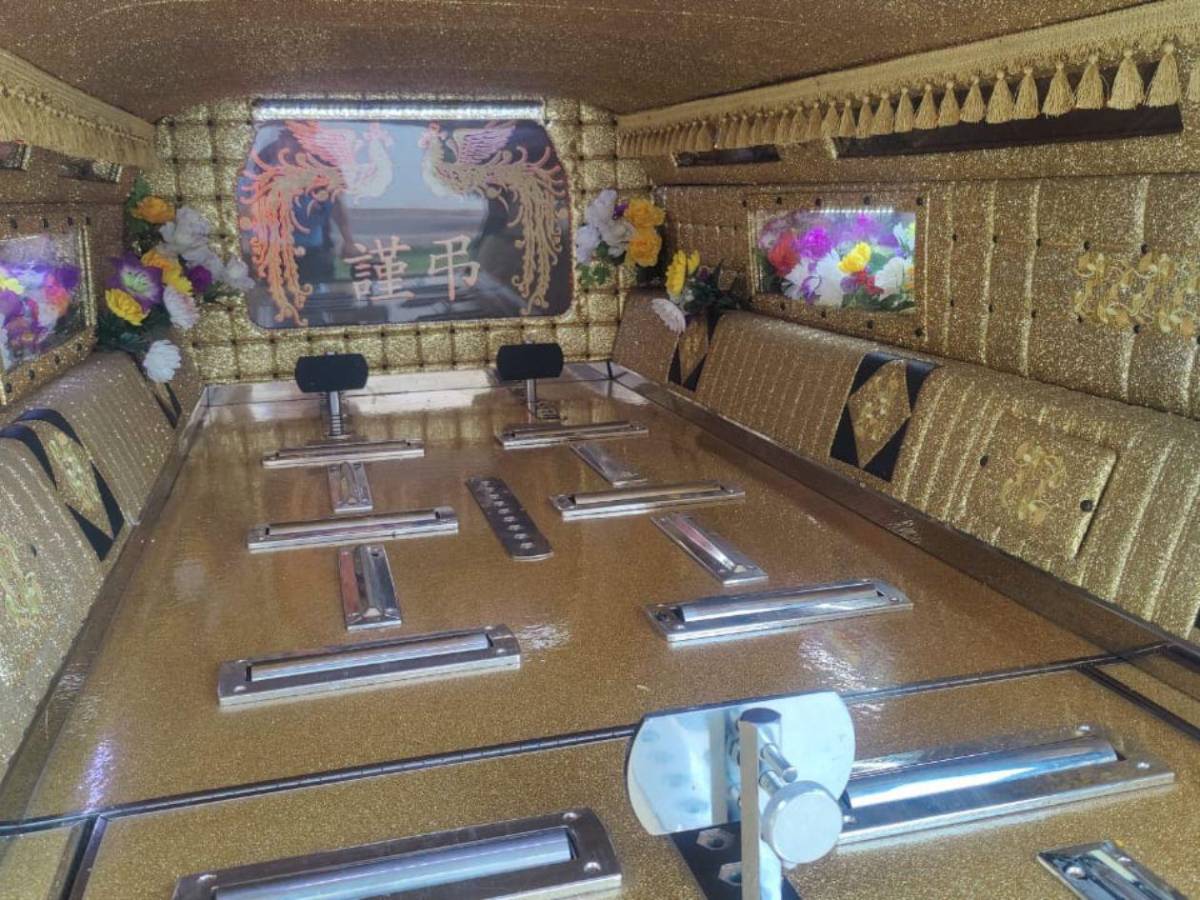 Así es la carroza fúnebre que compró la Policía para despedir a sus agentes