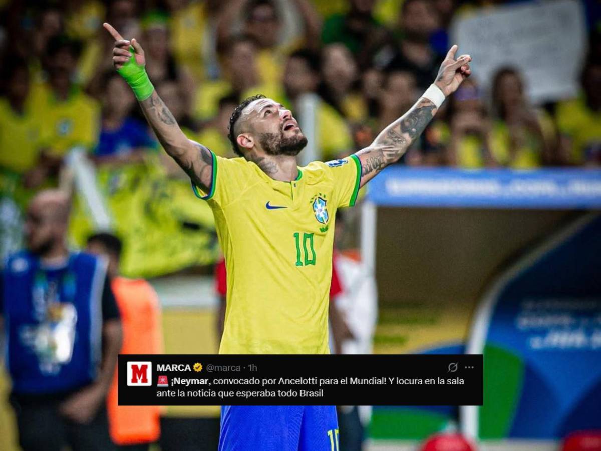 Neymar al Mundial: Revuelo por su llamado con Brasil y exReal Madrid sorprende