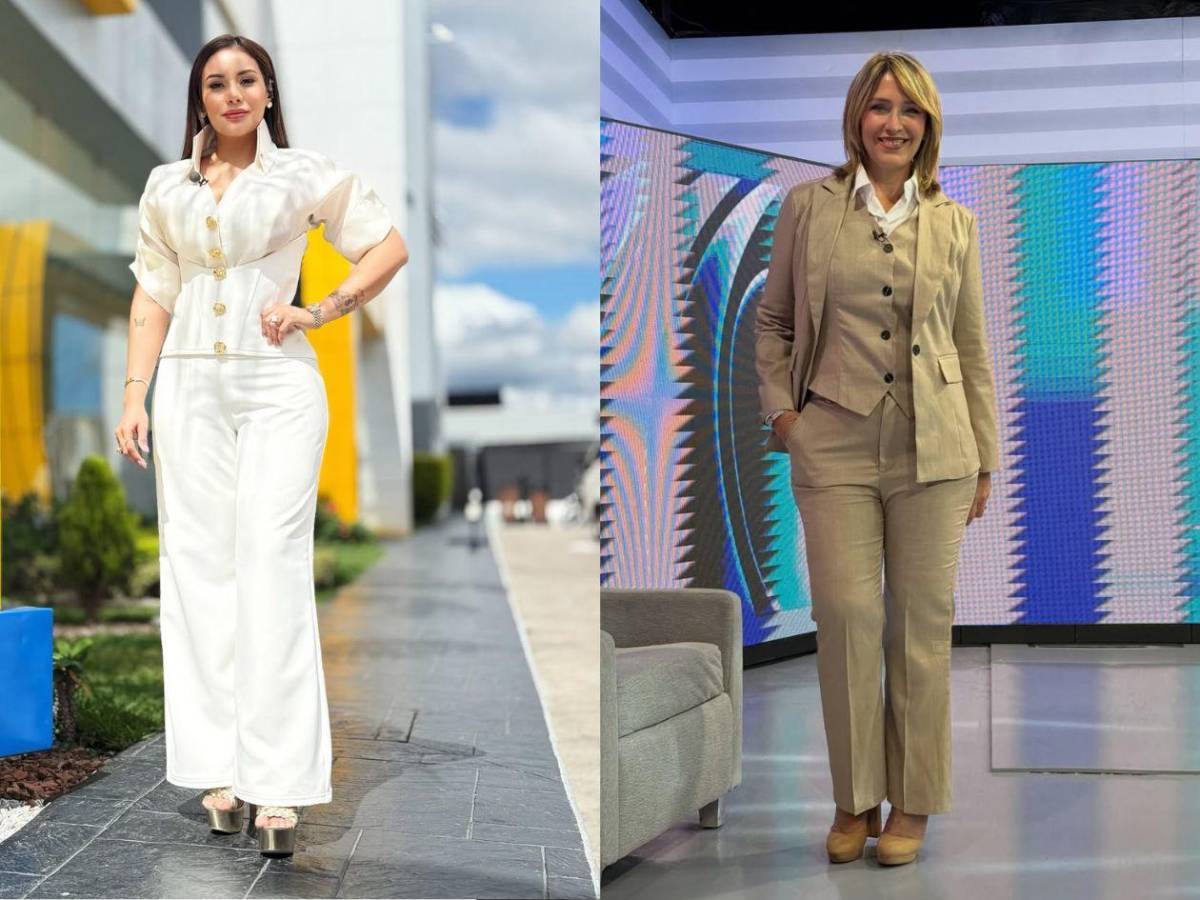 Las presentadoras de noticias nacionales y sus looks para las Elecciones 2025