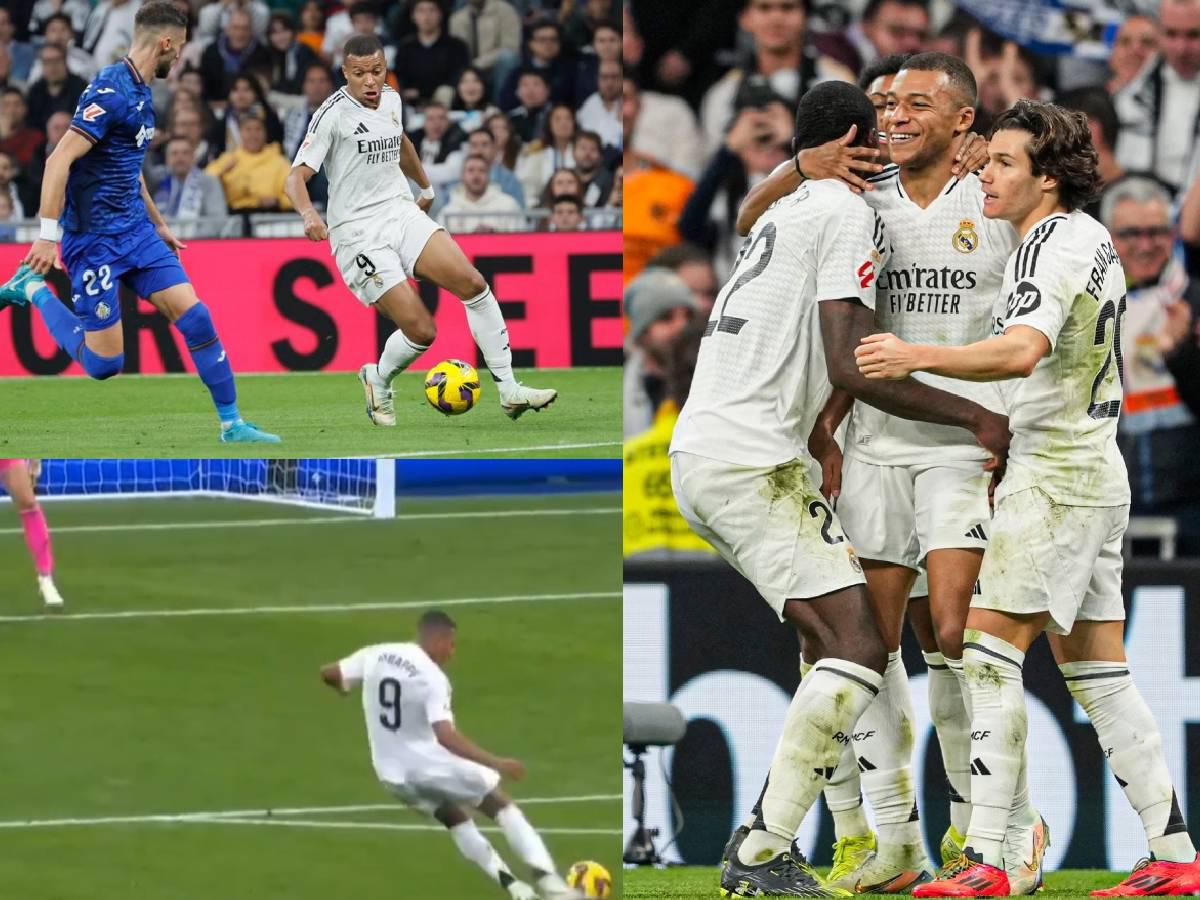 Mbappé rompe su mala racha con golazo en el Real Madrid-Getafe