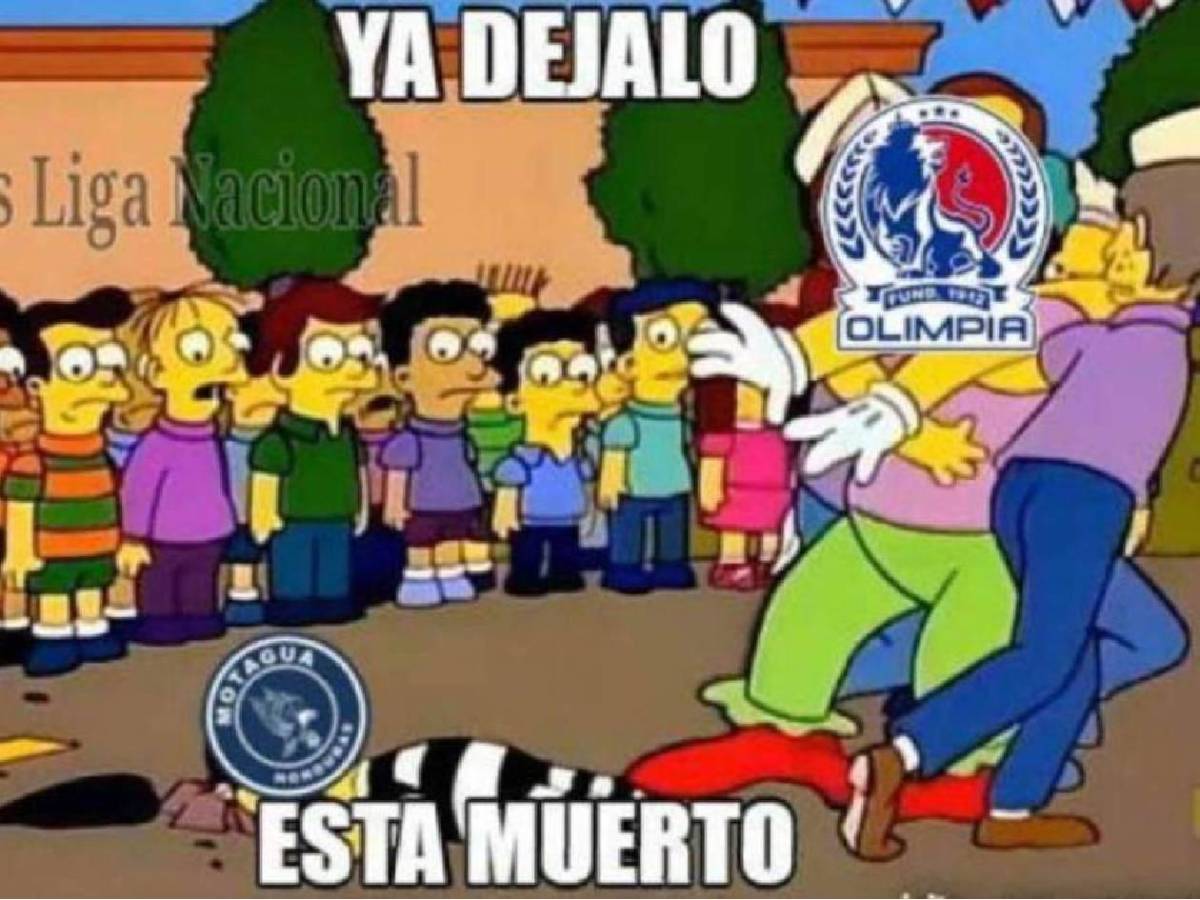 Burlas a Motagua: los memes que dejó la derrota ante Olimpia en el clásico
