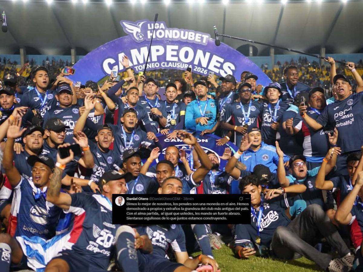 Prensa elogia a Motagua tras conquistar la Copa 20: “El fútbol fue justo”