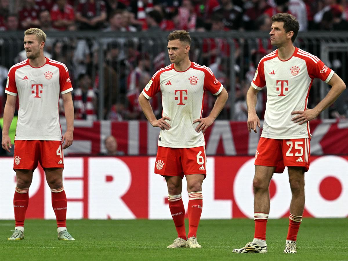 El Bayern pone en peligro el título de Bundesliga tras caer en casa