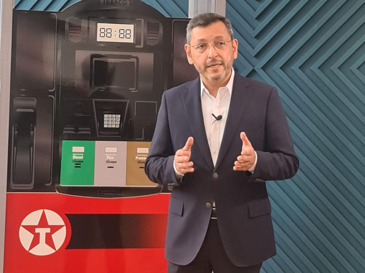 Juan Carlos Moreno, Gerente General de Chevron Texaco para Honduras.