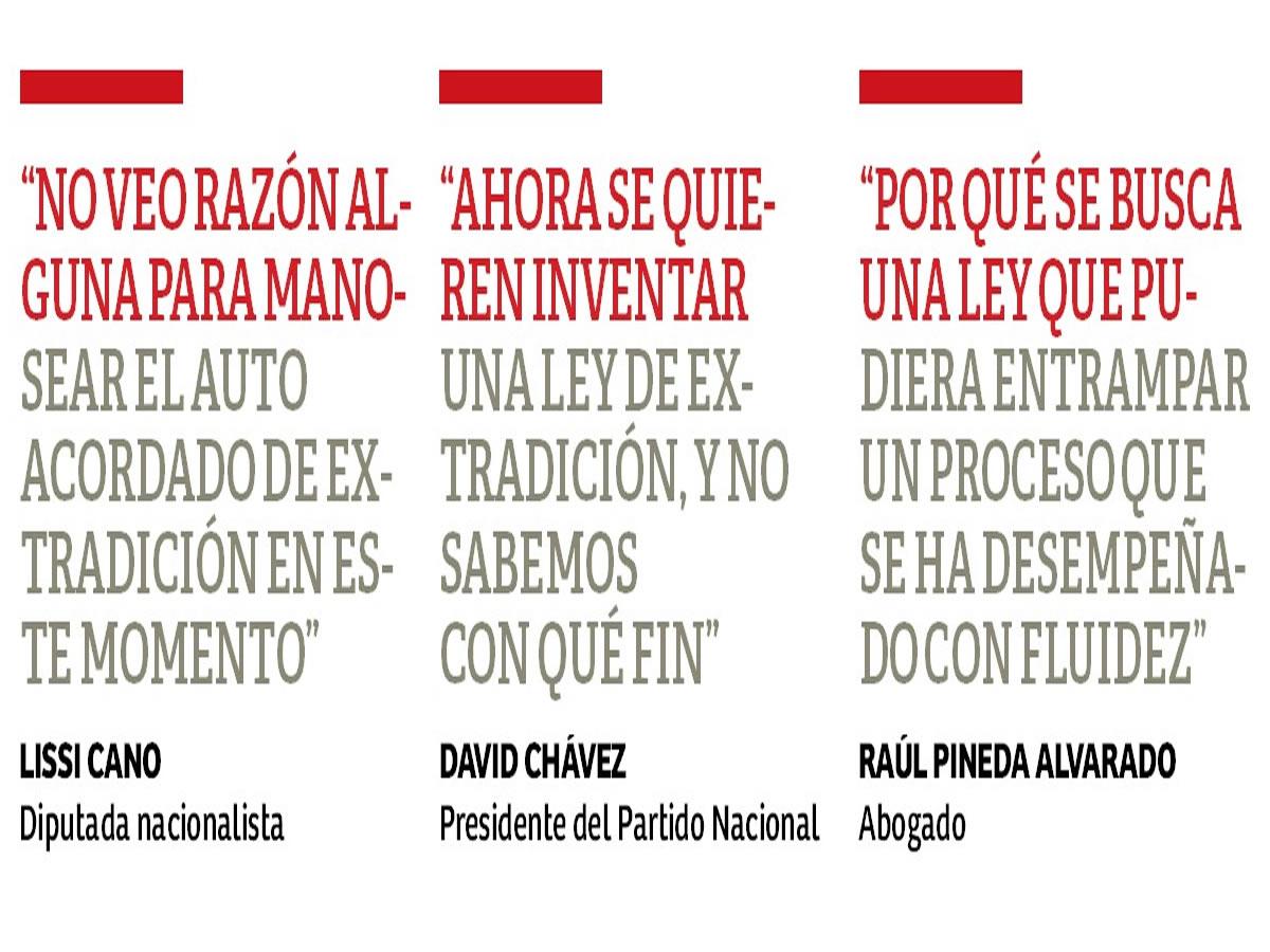 No urge crear una Ley de Extradición