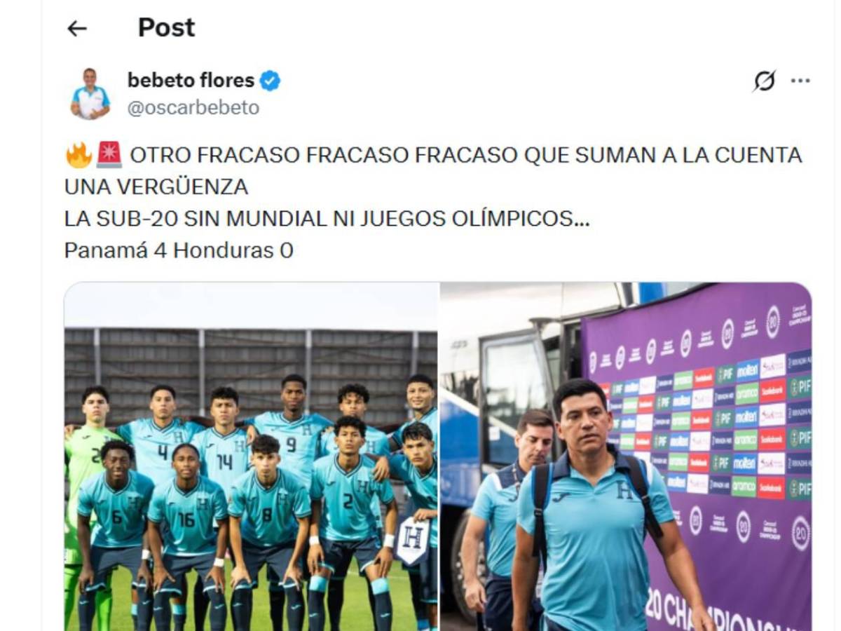 Enfado y dolor por Honduras: señalan a los culpables y Panamá se burla