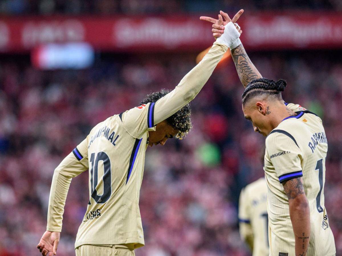 Barcelona gana con drama: golazo de Lamine, polémica arbitral y figura Joan García