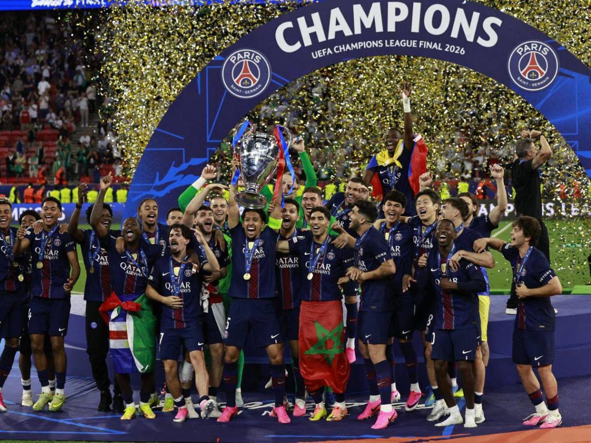PSG festejó a lo grande, llanto de los jugadores del Arsenal y consuelos
