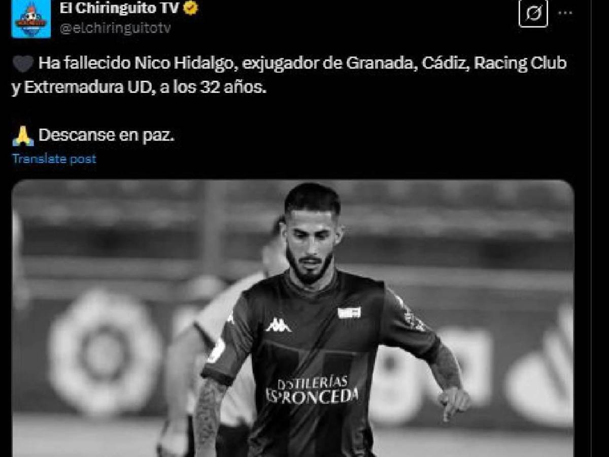 Conmoción: muere reconocido jugador en España tras dura enfermedad