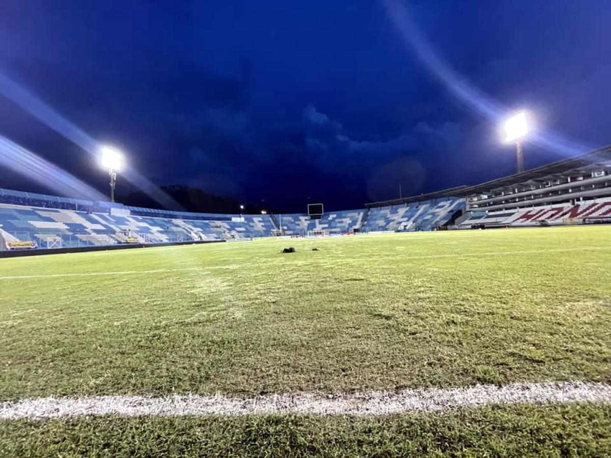 La grama del estadio Nacional Chelato Uclés será cambiada por una híbrida.