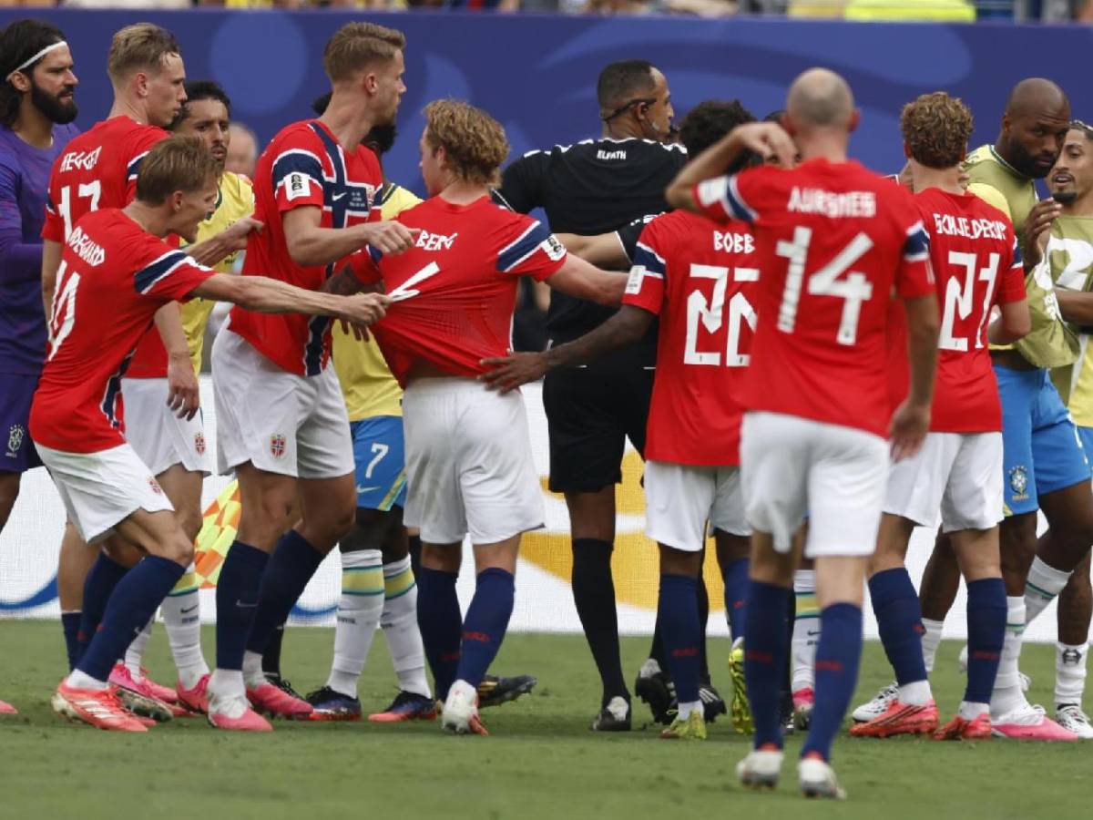 Brasil destrozado por Haaland, desgarrador llanto de Neymar y Vinicius encaró al árbitro
