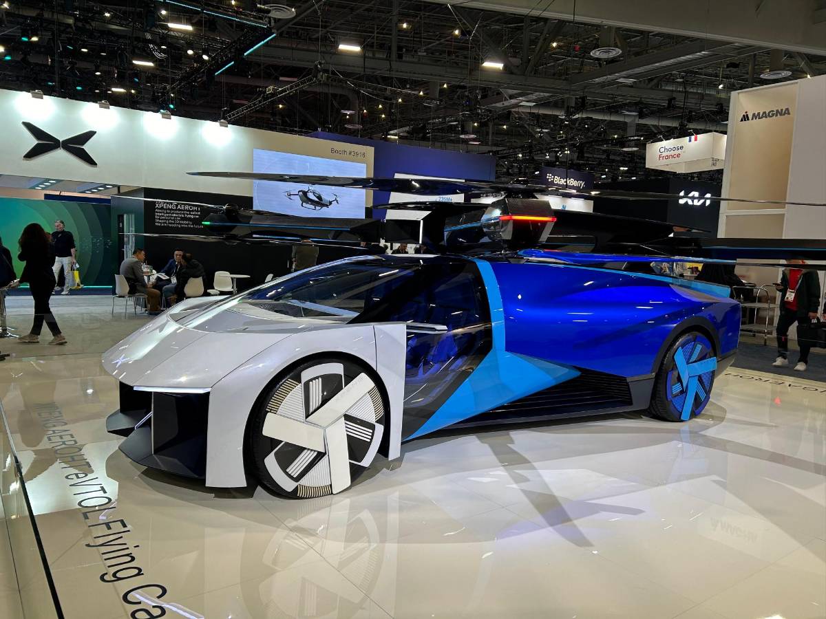 XPENG presenta su auto volador en la feria CES 2024