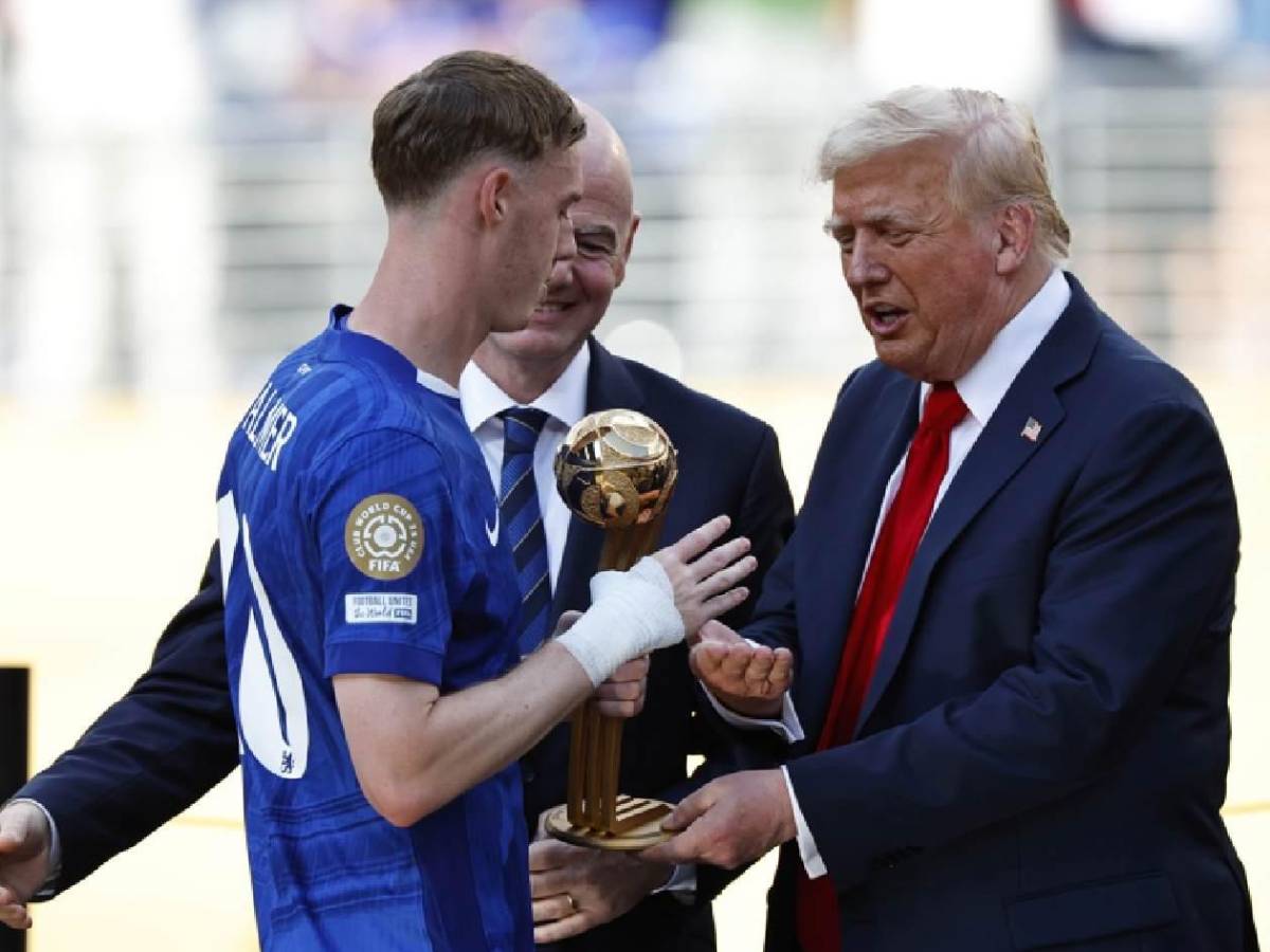 Trump no dejó festejar al Chelsea, tristeza del PSG y el Balón de Oro del Mundial