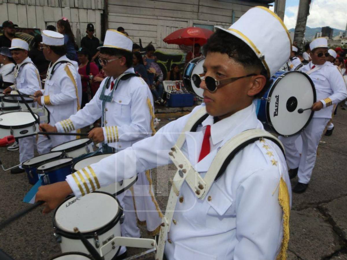 Bandas que destacan en los desfiles patrios 2025 en Honduras