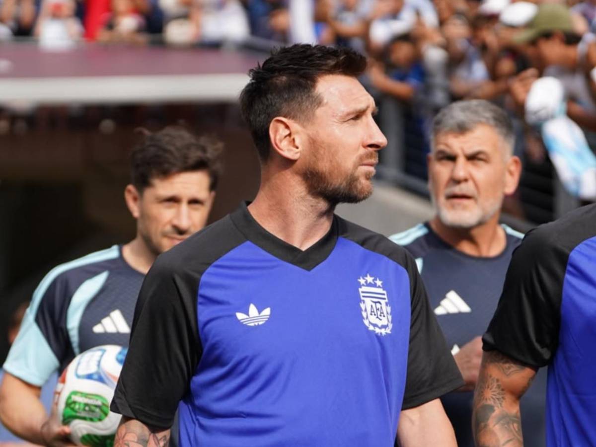 Messi tuvo un enorme gesto con futbolista de la selección de Honduras