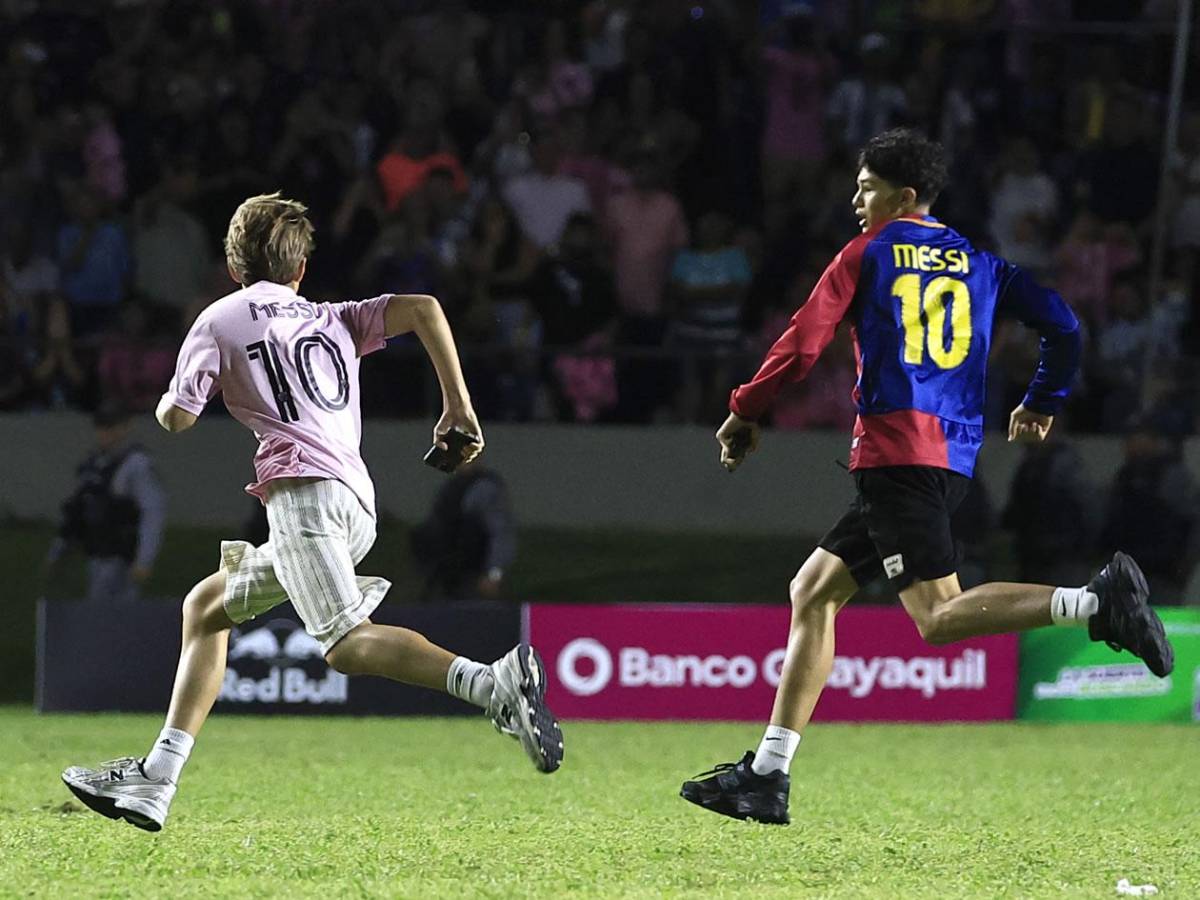 Messi causa locura en Puerto Rico y terrible caída: lo tiraron al suelo y vive insólito momento