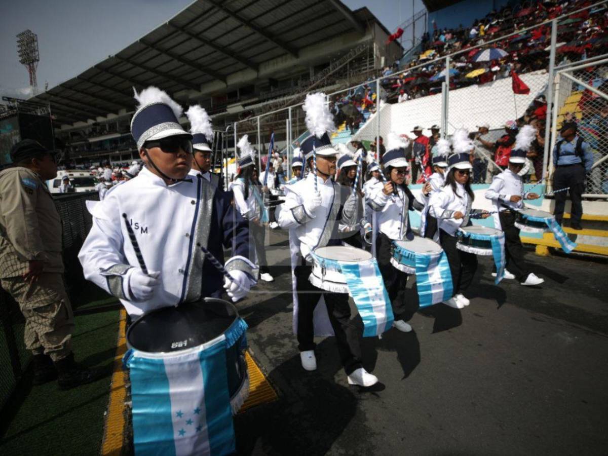 Bandas que destacan en los desfiles patrios 2025 en Honduras