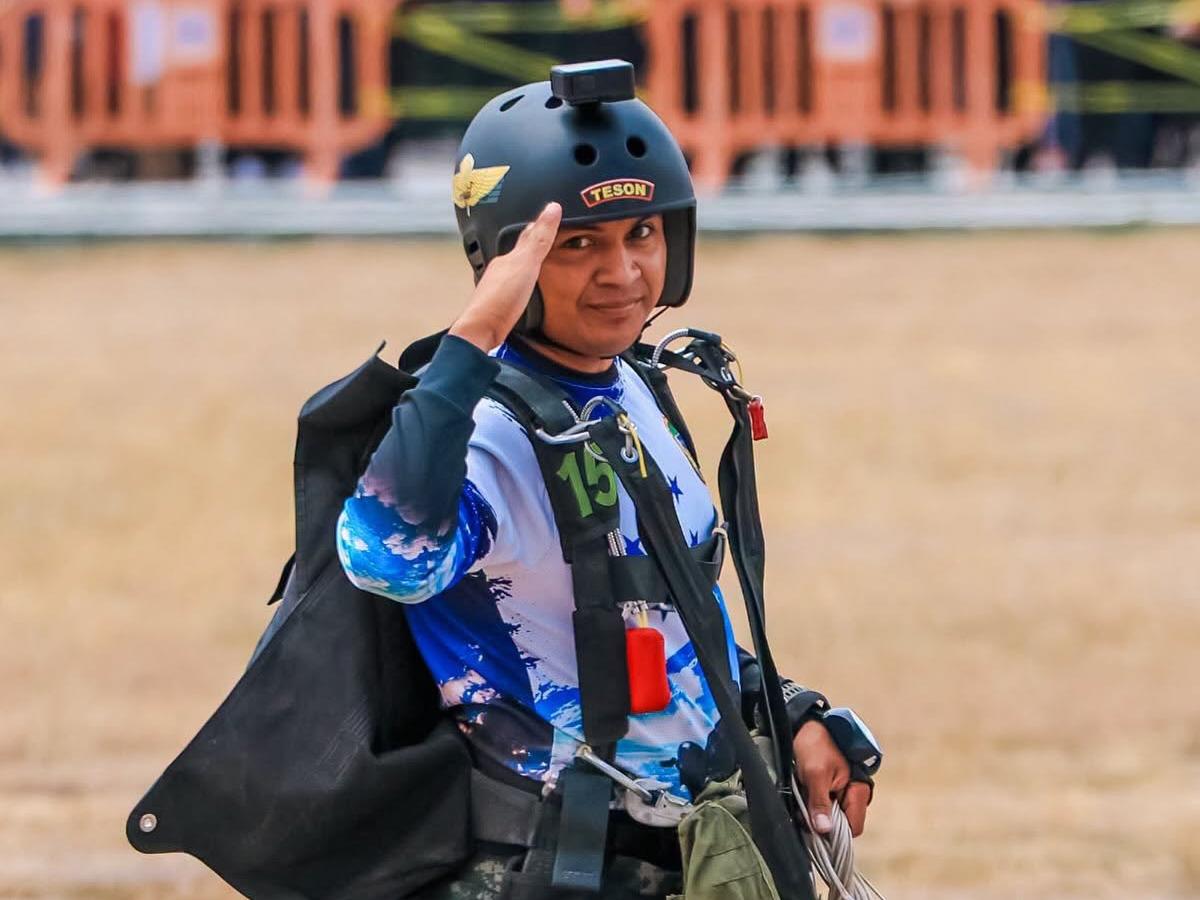 Paracaidismo militar cambia de sede para las fiestas patrias de Honduras