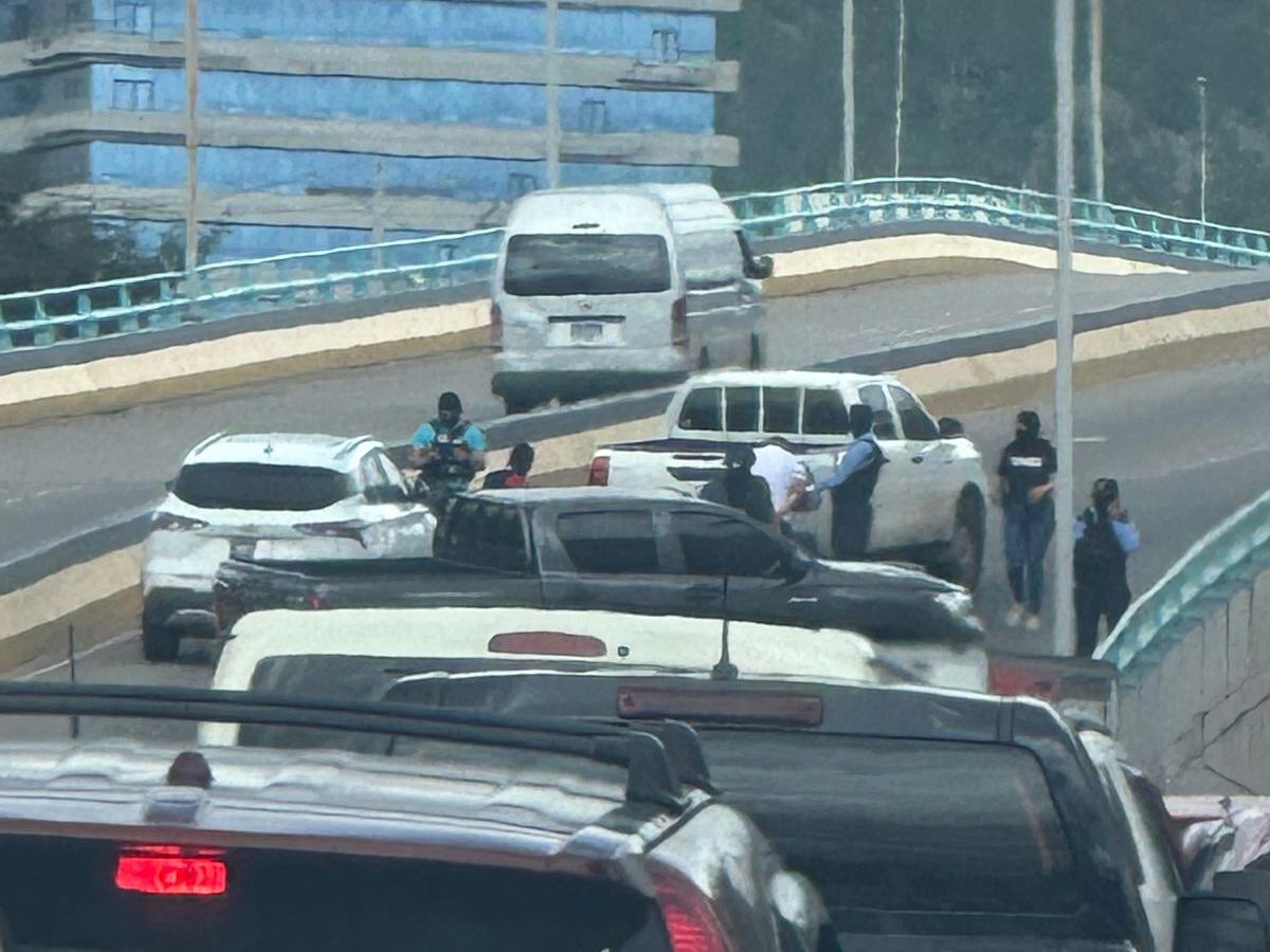 Persecución de película en Tegucigalpa termina con la detención de un hombre