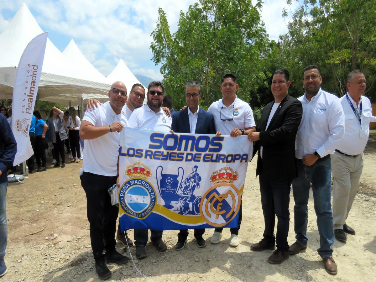 Fundación Real Madrid y Fundación Diunsa inauguran la escuela sociodeportiva en Comayagua