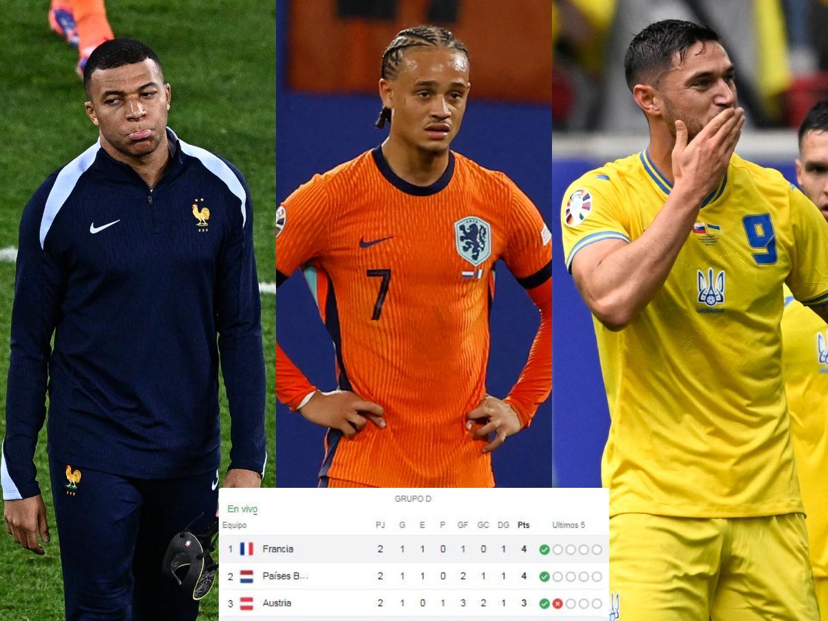 Francia tropieza y primer eliminado de la Euro: Así quedó la tabla de posiciones