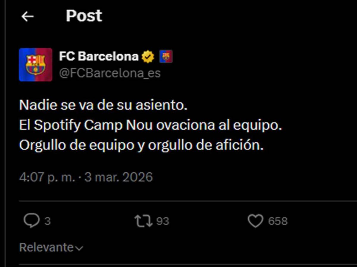 Barcelona llora eliminación en Copa del Rey, gesto de Simeone y dardo al Real Madrid