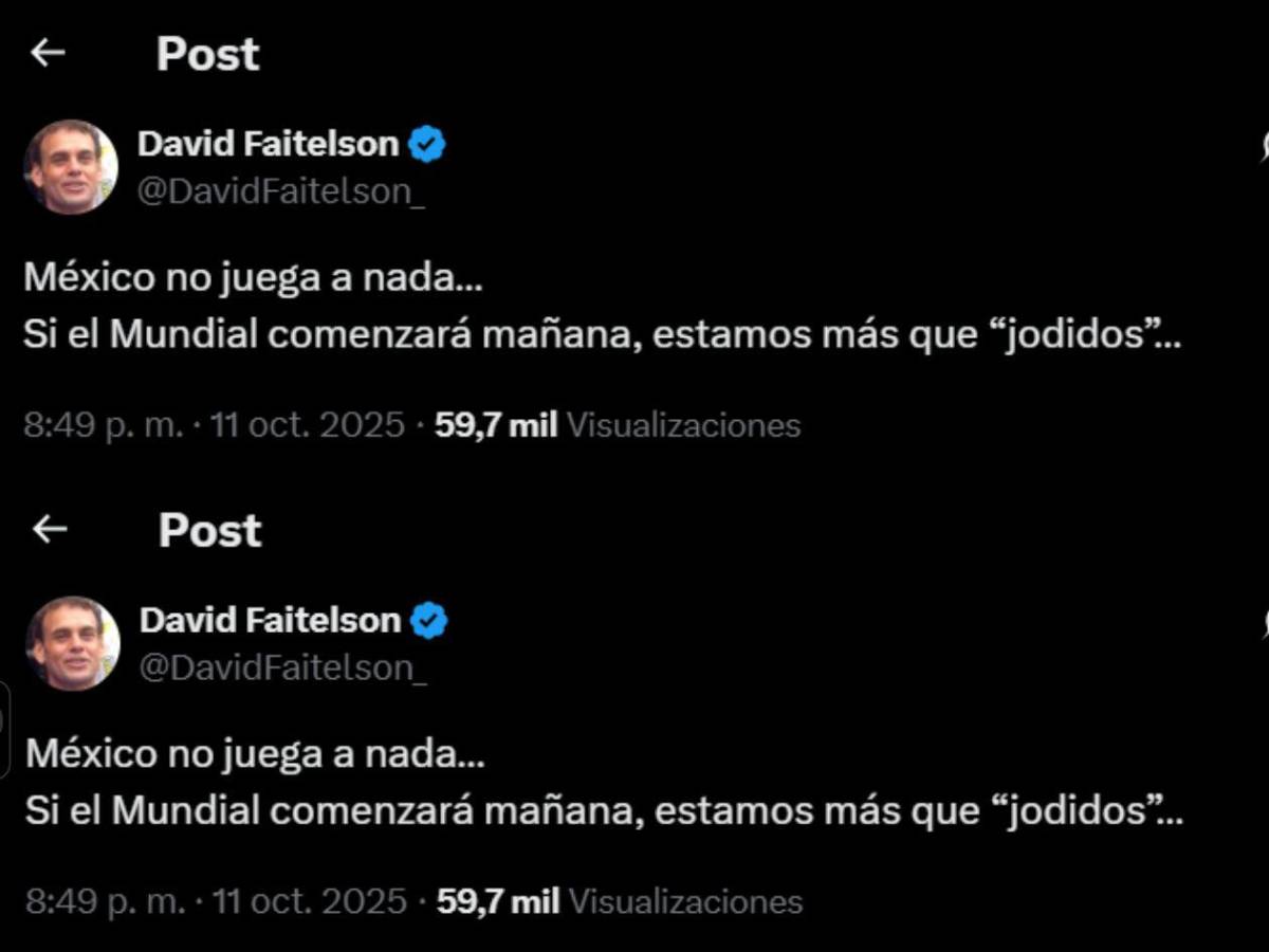 Indignación y Faitelson 'estalla' tras humillante goleada a México: “estamos jod....”