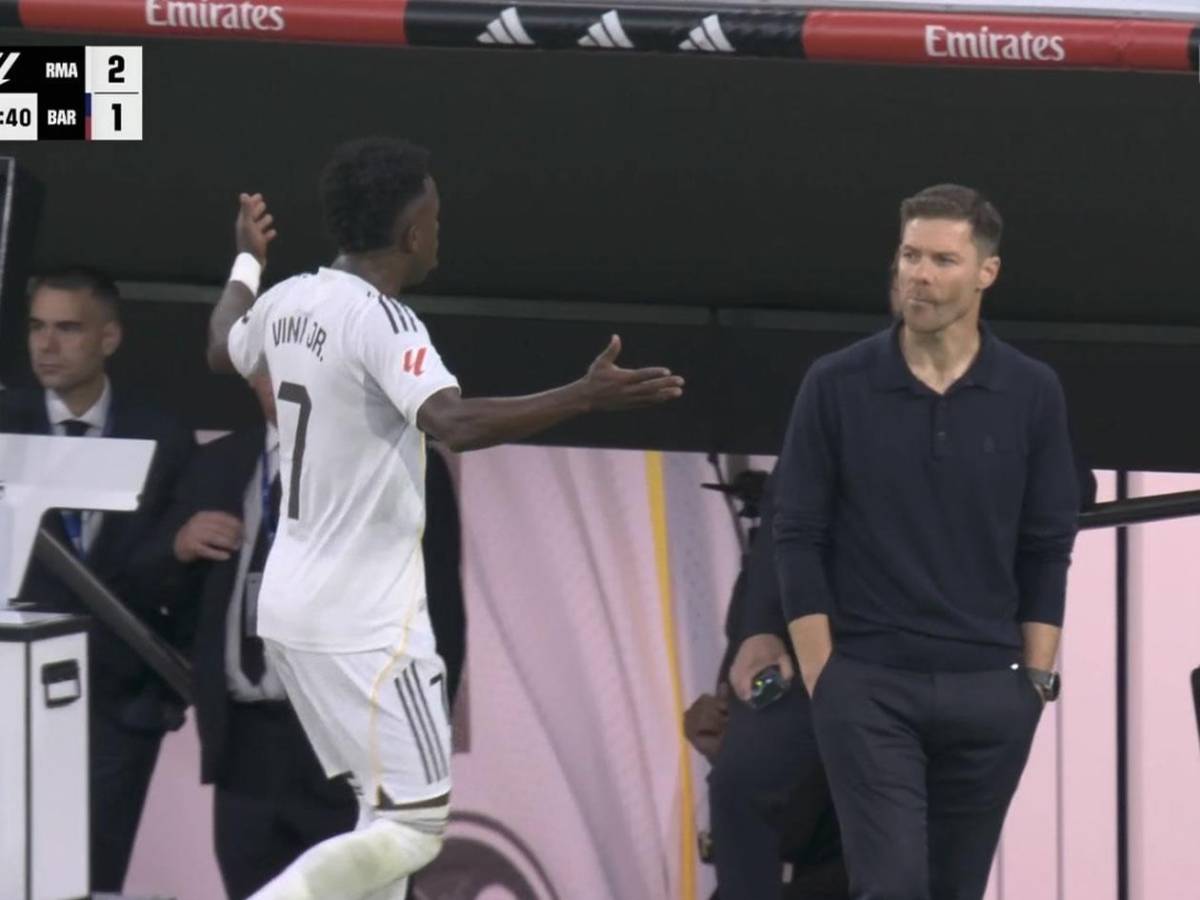 Vinicius explotó contra Xabi Alonso y Real Madrid tomó una decisión con el brasileño: ¿castigado?