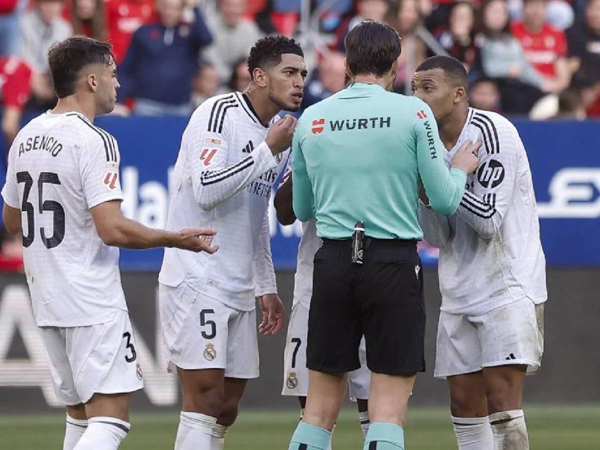 Real Madrid se enfadó: polémica, expulsión y esto le dijo Bellingham al árbitro
