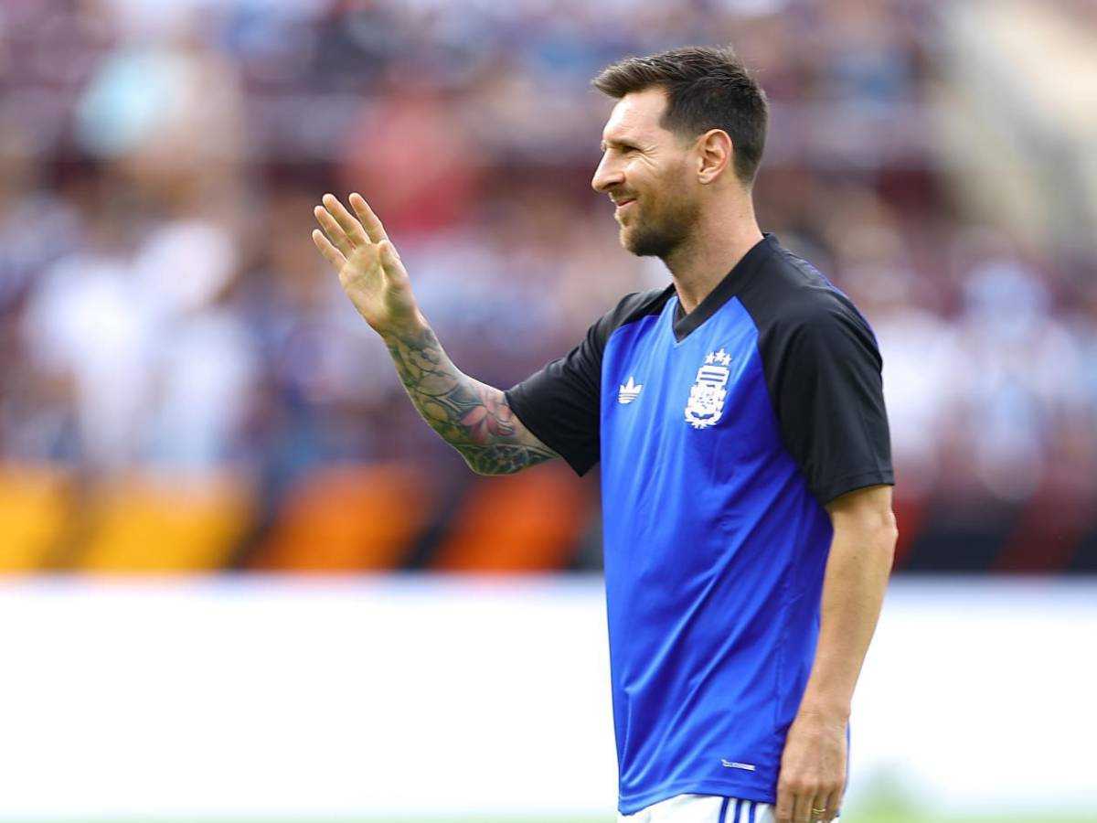 Messi tuvo un enorme gesto con futbolista de la selección de Honduras