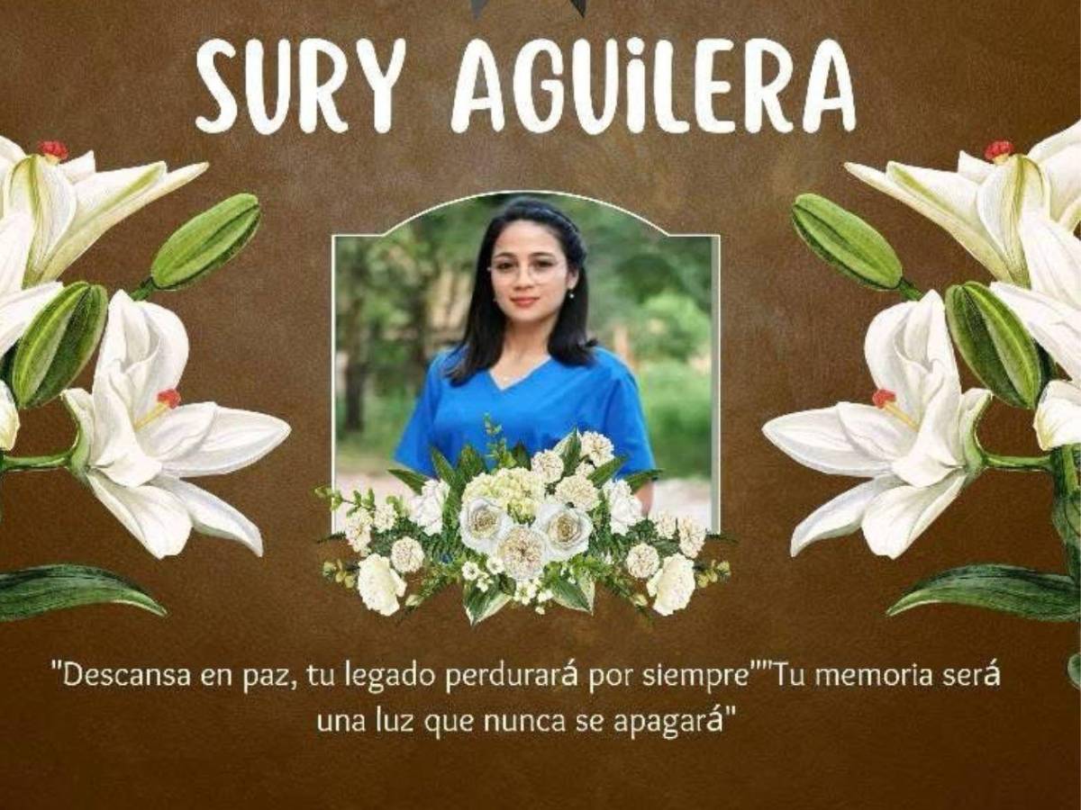 Consternación por muerte repentina de joven enfermera en Olancho