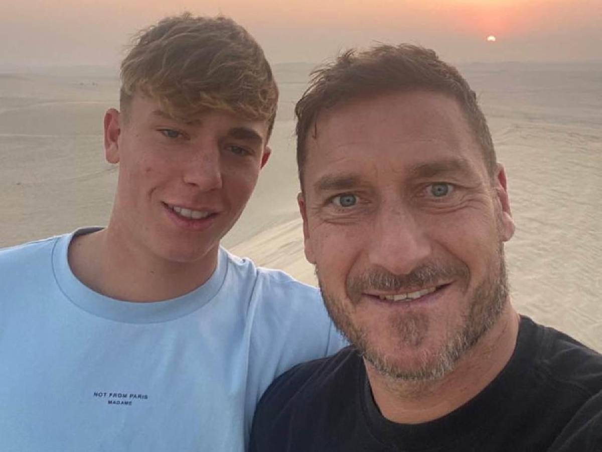 No soportó: Hijo de Francesco Totti se retira a los 19 años por doloroso motivo