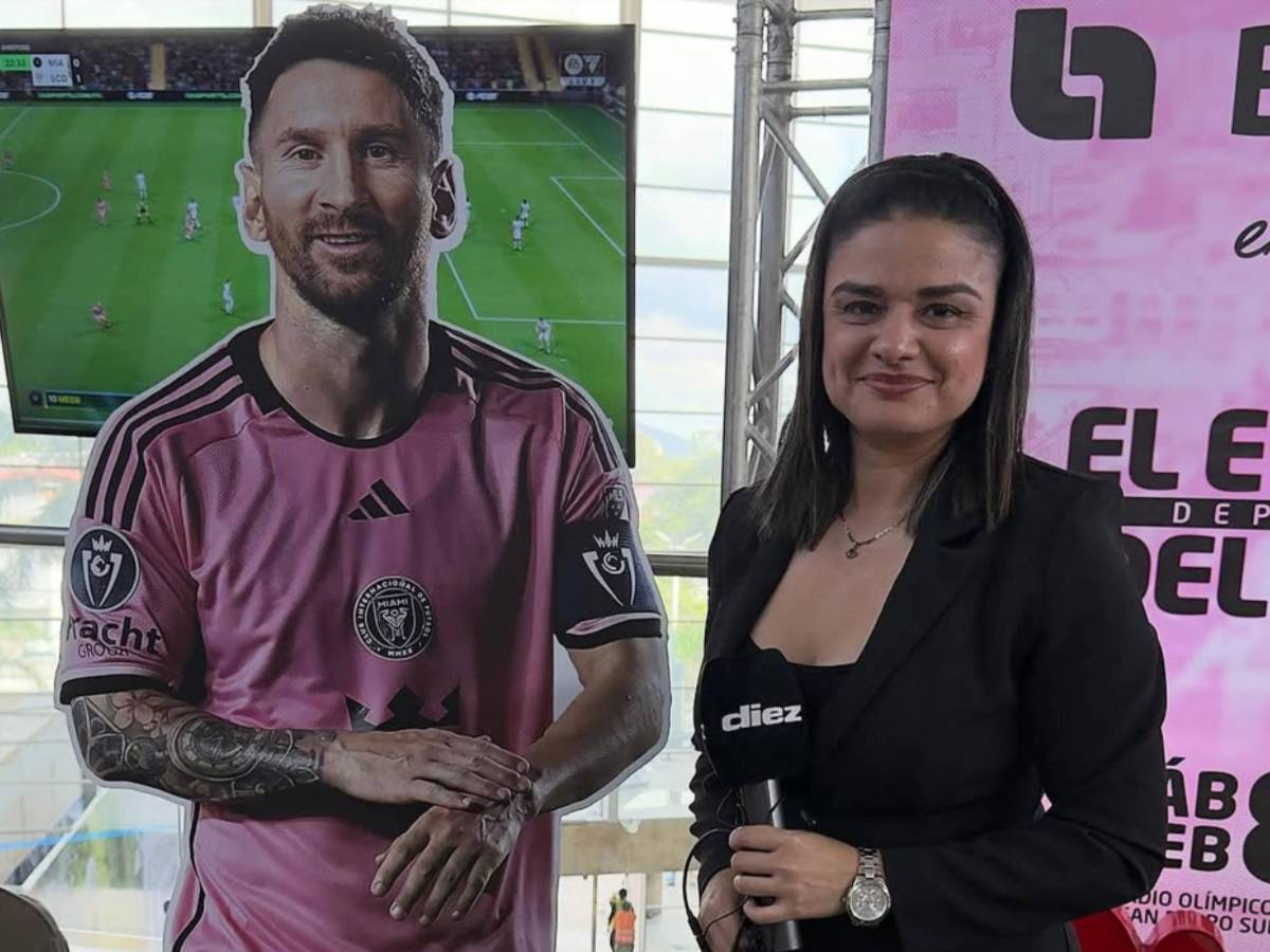 Messi provocó llanto de periodista hondureña y ella hace una confesión
