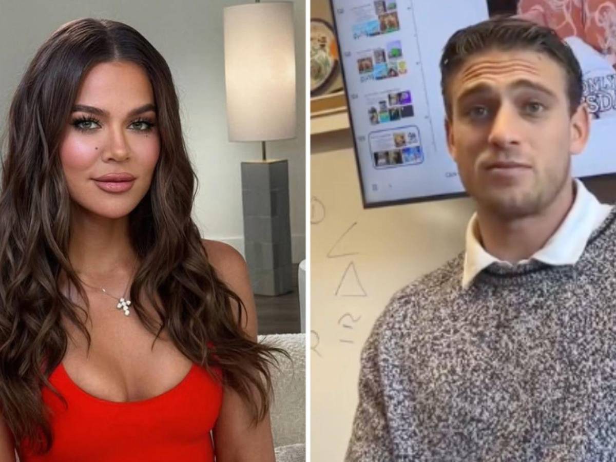 Khloé Kardashian coquetea con un atractivo maestro de California