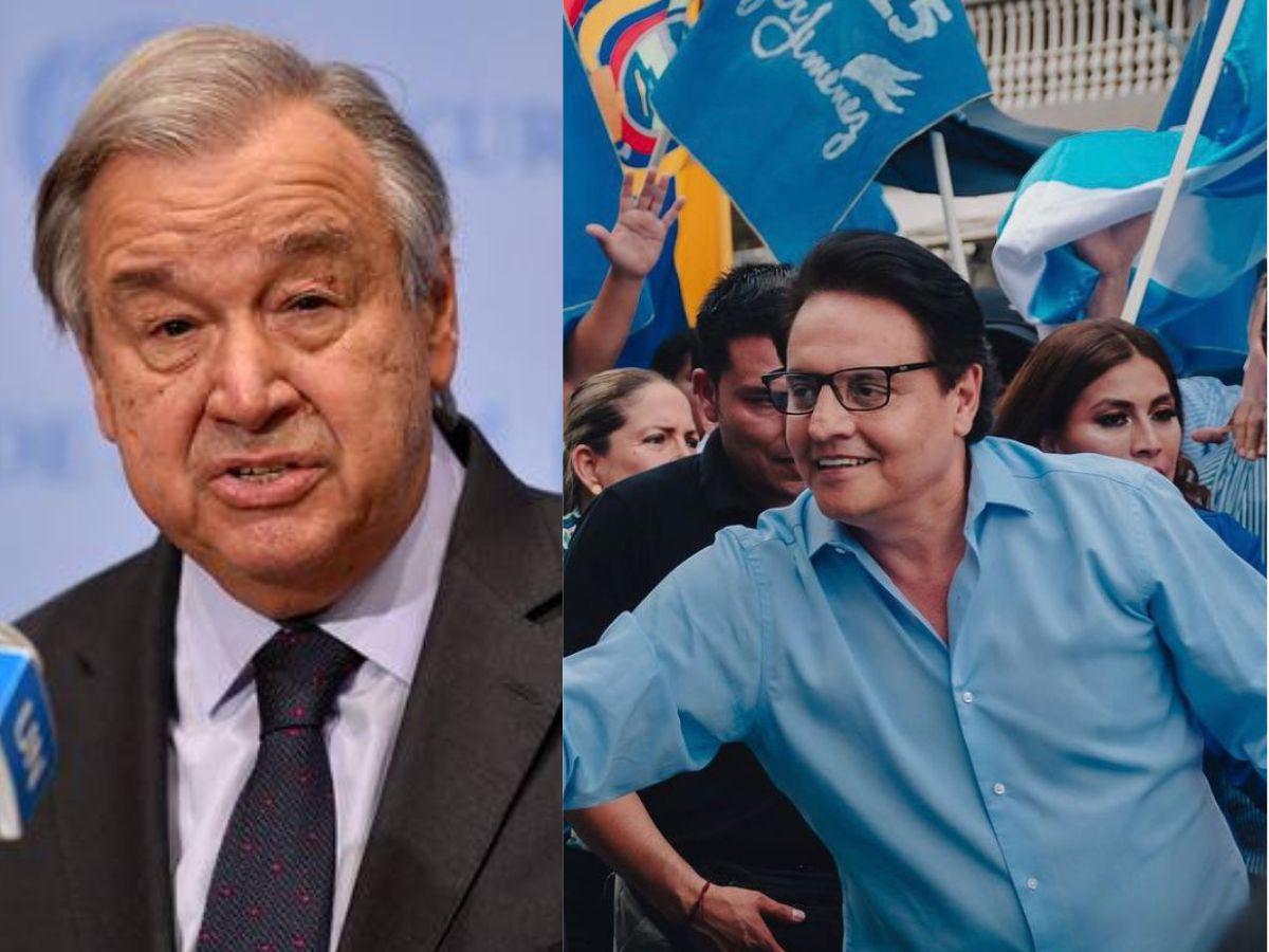 Jefe de la ONU: “Asesinato de Villavicencio amenaza la democracia”
