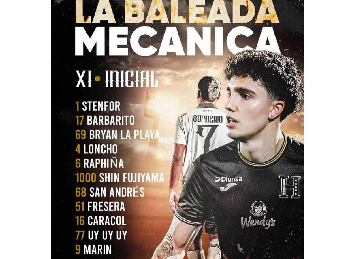 Primi Maradiaga con sorpresas: el 11 de los tiktokers de Honduras vs Nicaragua