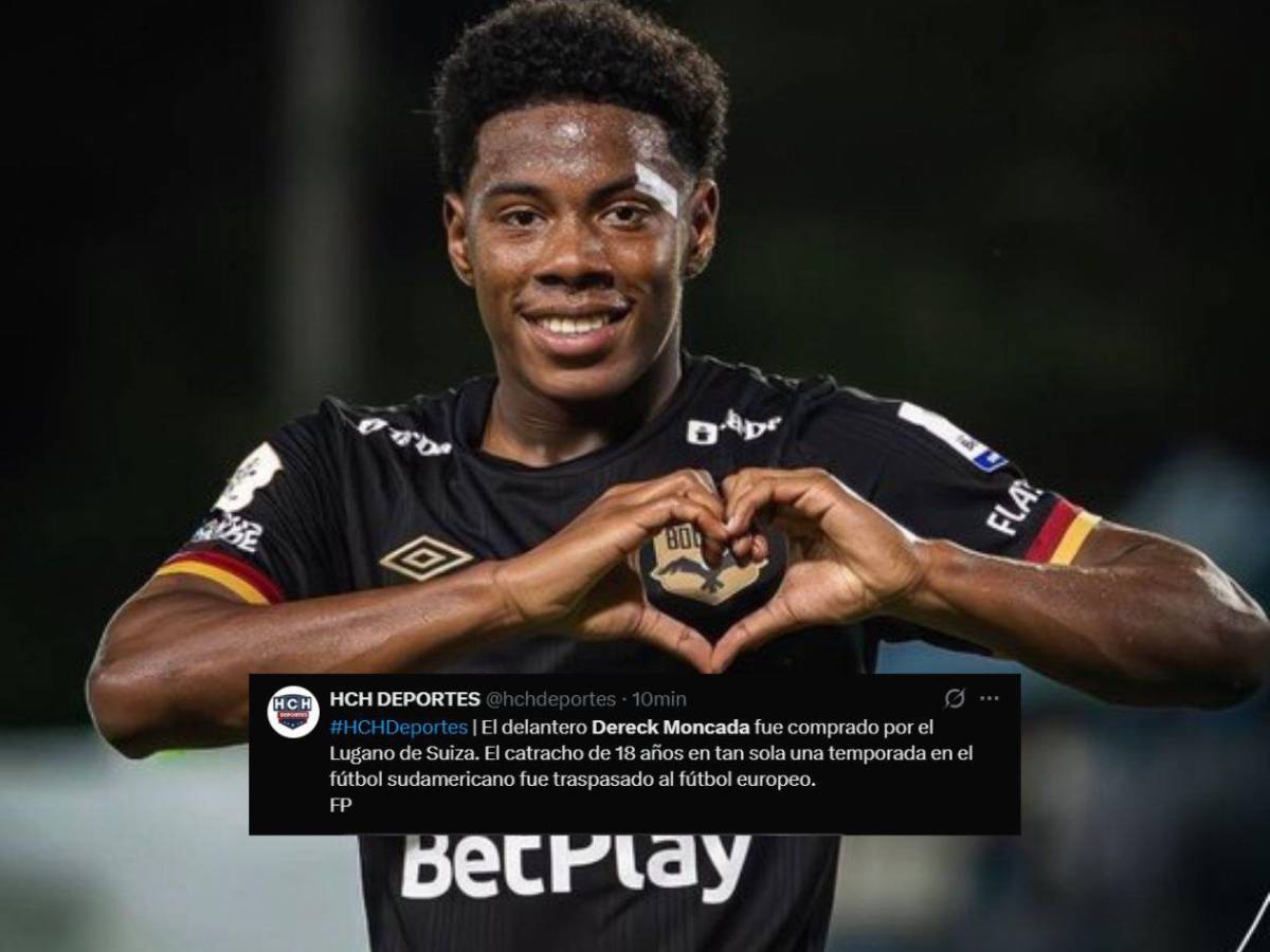 Locura por traspaso de Dereck Moncada a Europa: así reaccionó la prensa
