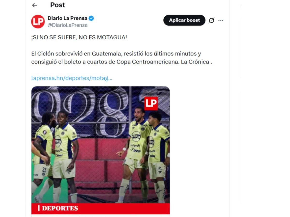¡Locura del Motagua en Guatemala! Pero un hecho insólito lo eclipsó todo