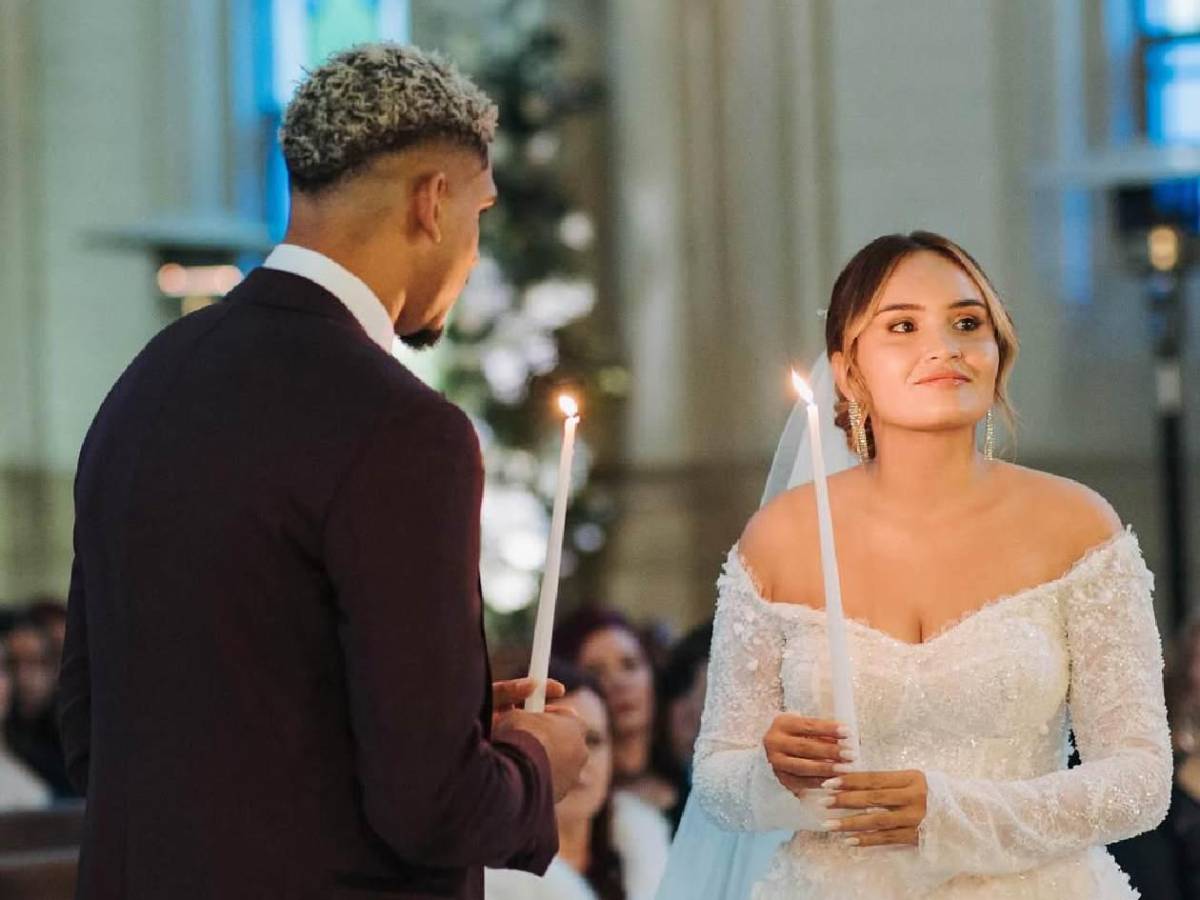 Araujo se casó: ¡ex de Liga Nacional presente y la curiosa prohibición!