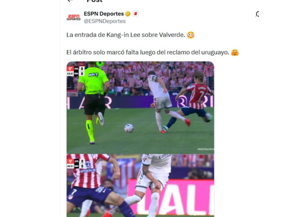 Explotan en Real Madrid, culpan al árbitro y dan golpe a Vinicius:Es una vergüenza