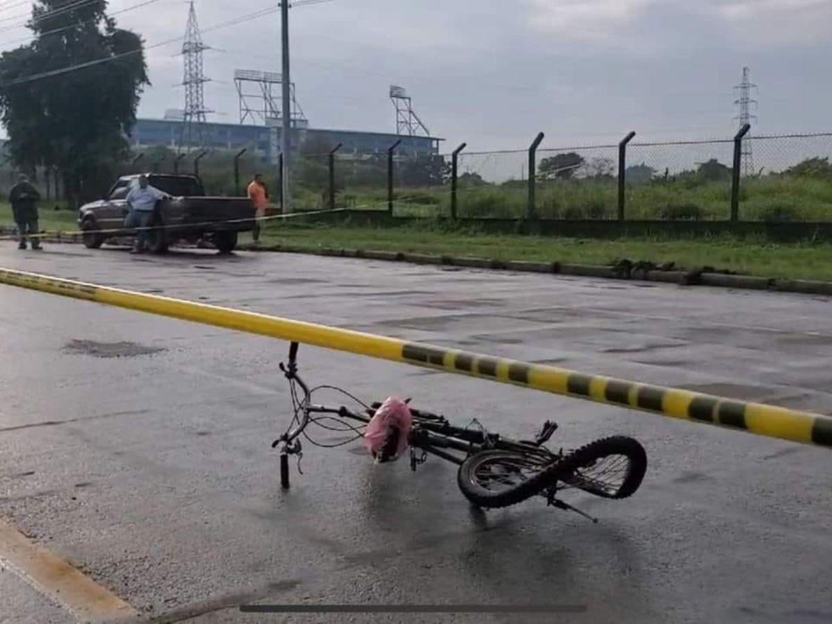Identifican a ciclista arrollado por camión en la 33 calle