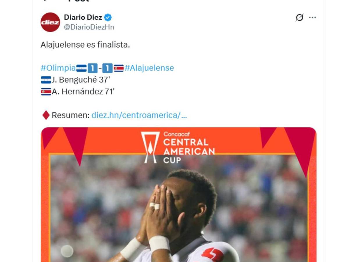 Alajuelense se burla cruelmente del Olimpia e indignación en Honduras