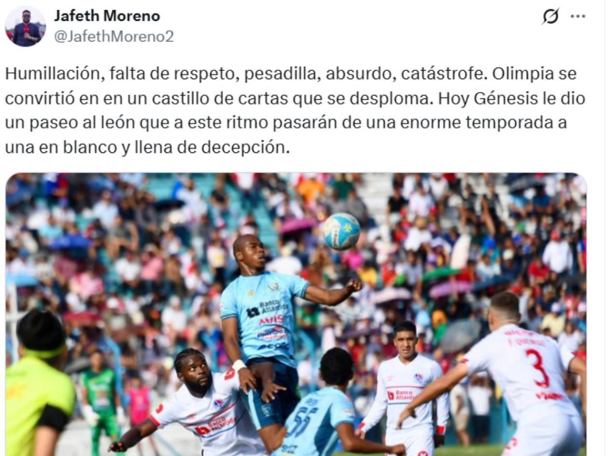 Indignación, sorpresa y señalan al culpable tras vapuleada histórica al Olimpia