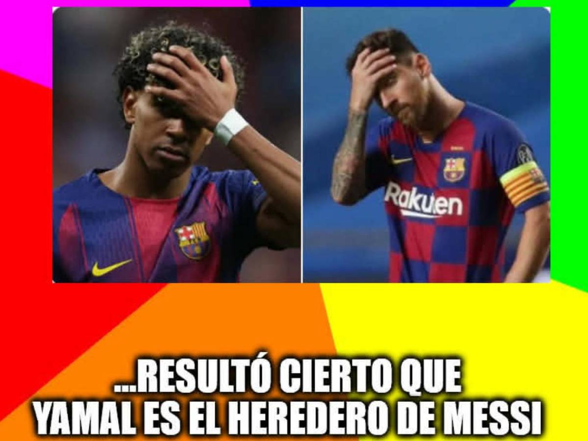 Lamine Yamal sufre: Es tendencia por su imagen ante Atlético por la Champions