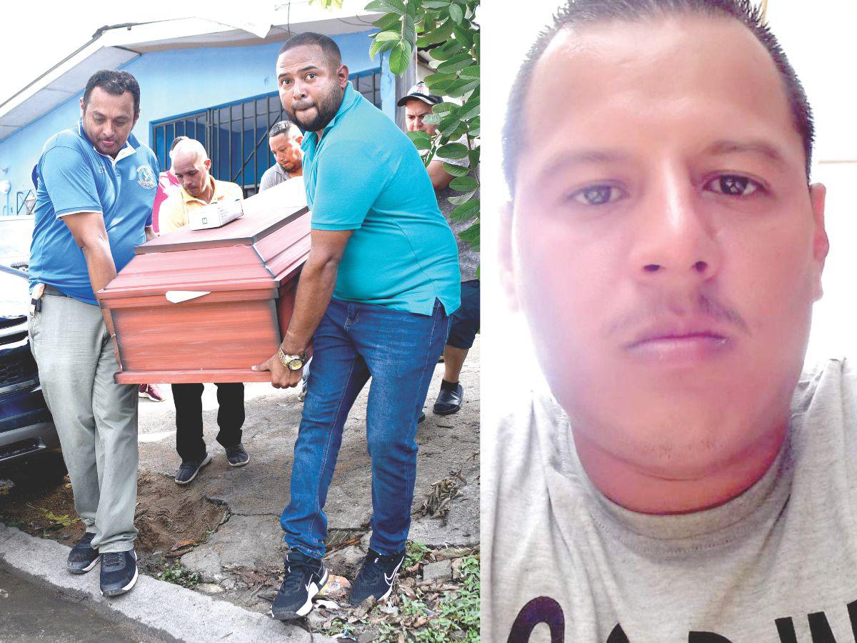 Geovany pintaba chasis de un carro cuando este le cayó encima