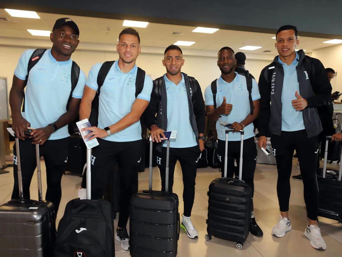 Selección de Honduras viajó a Dallas para batalla vs Costa Rica por la Copa América