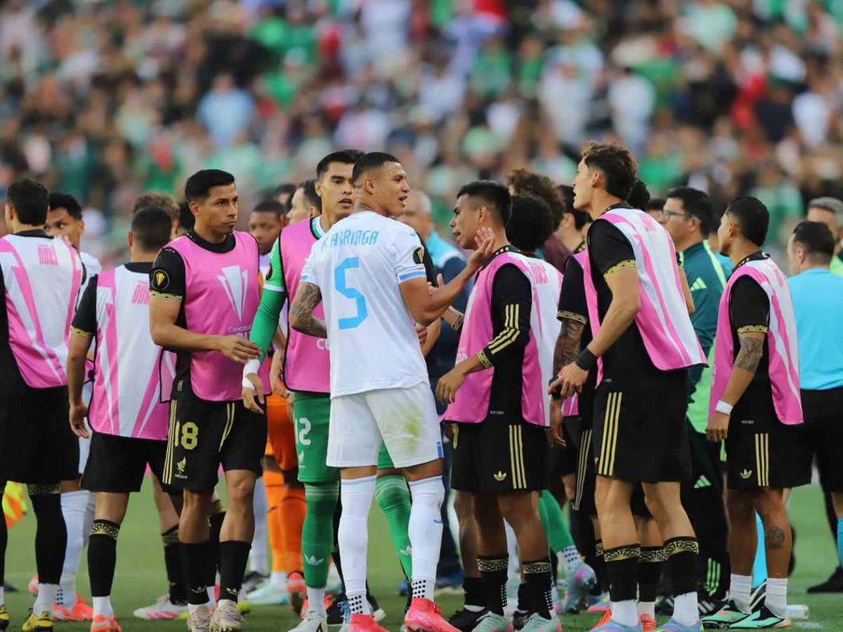 México vs Honduras: así fue el zafarrancho en Copa Oro y el motivo que empezó la pelea